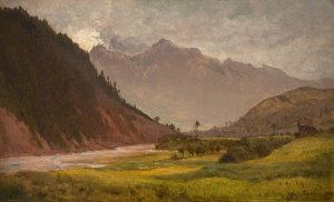 Fair Weather in the Pieniny Mountains by Wojciech Gerson Oil Painting