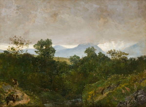 Main Product Photo of Landscape from Podhale  Painting by Wojciech Gerson