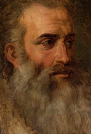 Portrait of an old man by Wojciech Gerson Oil Painting
