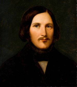 Portrait of Edmund Wasilewski by Wojciech Korneli Stattler Oil Painting