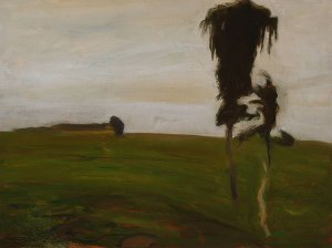 Evening by Wojciech Weiss Oil Painting