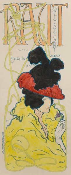 Raut artystyczny w sali Sokola by Wojciech Weiss Oil Painting