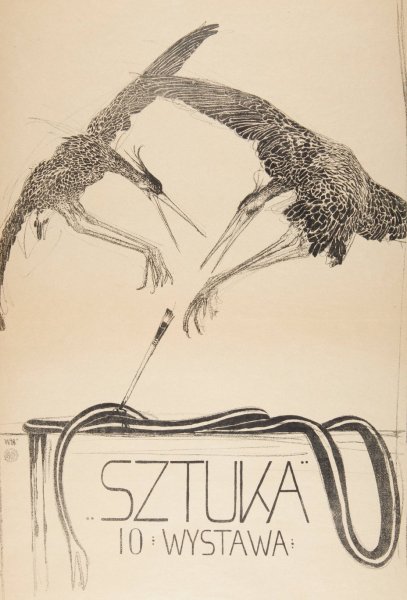 Main Product Photo of Sztuka 10 wystawa  Painting by Wojciech Weiss