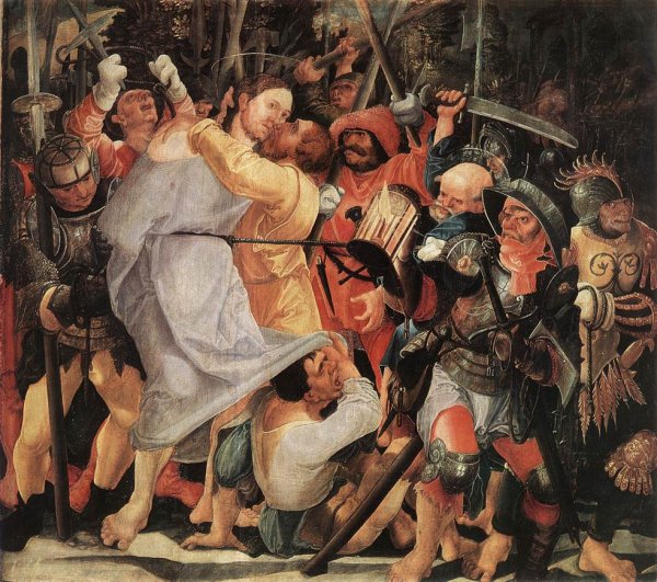 The Capture of Christ by Wolfgang Huber - Hand-Painted Oil Painting Reproduction