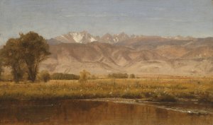Foothills Colorado by Worthington Whittredge Oil Painting