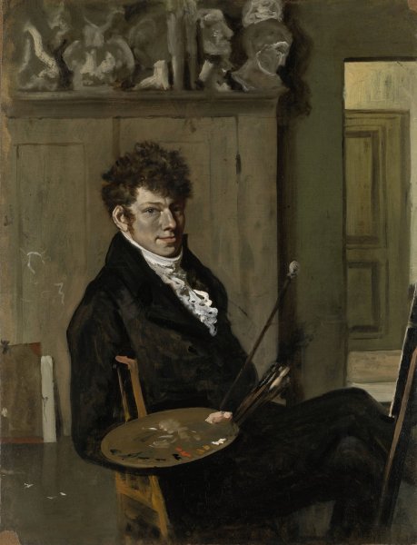 Self-portrait  by Wouter Johannes Van Troostwijk - Hand-Painted Oil Painting Reproduction