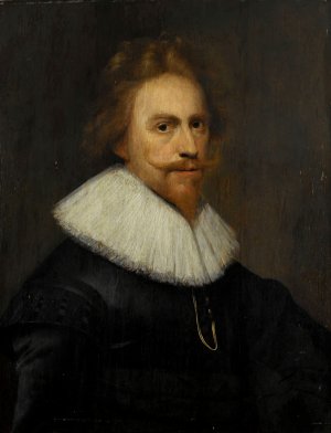Self-Portrait by Wybrand De Geest Oil Painting