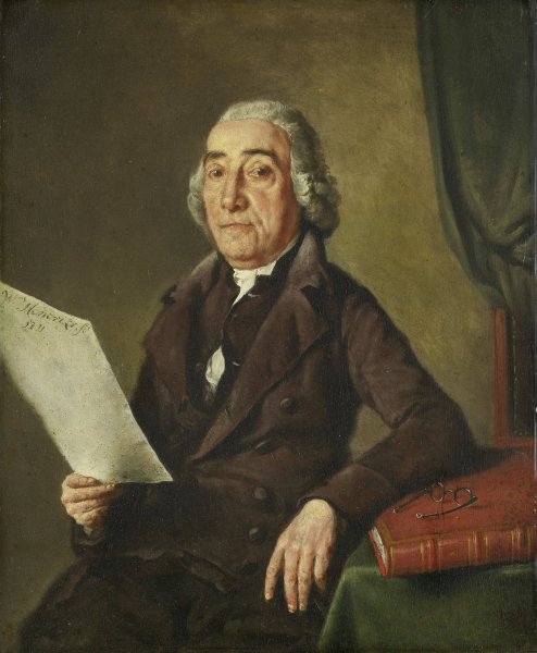 Jacob de Vos Sr  by Wybrand Hendriks - Hand-Painted Oil Painting Reproduction