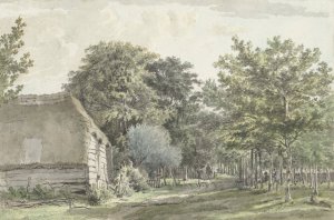 Path through the Village of Manen at Ede by Wybrand Hendriks Oil Painting