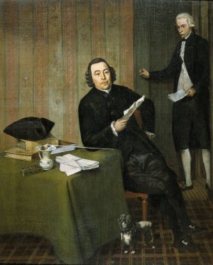 Wernerus KOhne by Wybrand Hendriks Oil Painting