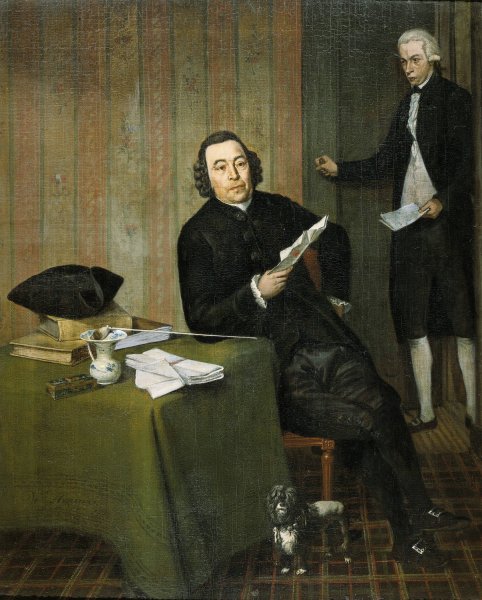Wernerus KOhne  by Wybrand Hendriks - Hand-Painted Oil Painting Reproduction