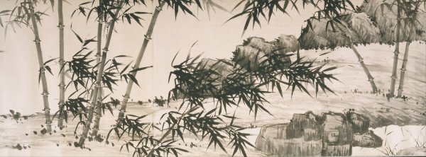 Main Product Photo of Bamboo under Spring Rain Painting by Xia Chang