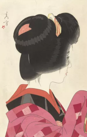 Rode Kraag by Yamakawa Shuho Oil Painting