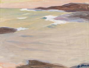 Gulf of Finland by Yrjo Ollila Oil Painting