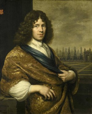 Francois Leidecker by Zacharias Blijhooft Oil Painting