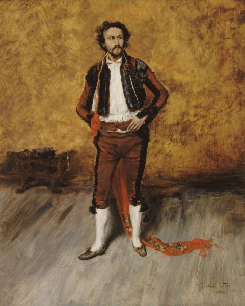 La toilette du torero  by Zacharie Astruc - Hand-Painted Oil Painting Reproduction