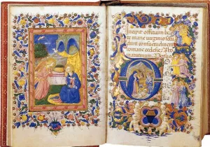 Book of Hours for the Use of Rome II by Zanobi Strozzi - Oil Painting Reproduction