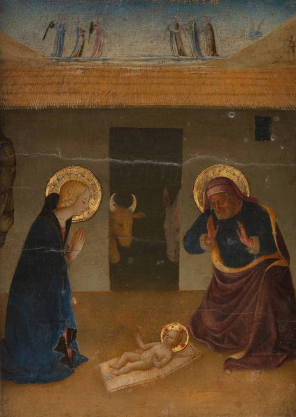Main Product Photo of The Nativity Painting by Zanobi Strozzi