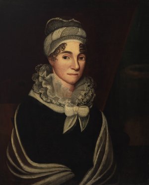 Portrait of a Woman by Zedekiah Belknap Oil Painting