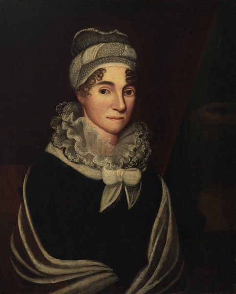 Portrait of a Woman  by Zedekiah Belknap - Hand-Painted Oil Painting Reproduction