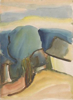 Hillside by Zolo Palugyay Oil Painting
