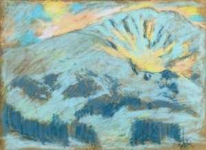 Winter in the High Tatras by Zolo Palugyay Oil Painting