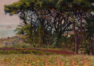 Landscape from Brittany by Zygmunt Andrychewicz Oil Painting