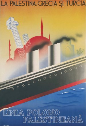 Linia Polono Palestineană ; La Palestina, Grecia şi Turcia by Zygmunt Glinicki Oil Painting