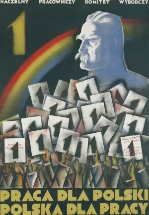Praca dla Polski, Polska dla pracy by Zygmunt Glinicki Oil Painting
