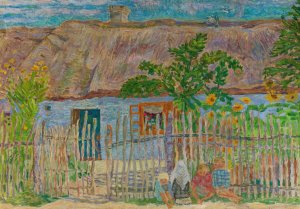 Cottage by Zygmunt Waliszewski Oil Painting