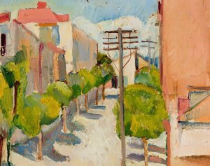 Landscape by Zygmunt Waliszewski Oil Painting