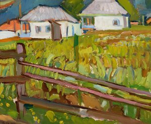 Landscape by Zygmunt Waliszewski Oil Painting