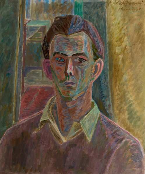 Main Product Photo of Self-portrait  Painting by Zygmunt Waliszewski