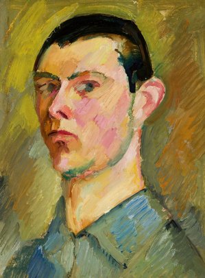 Self-portrait by Zygmunt Waliszewski Oil Painting
