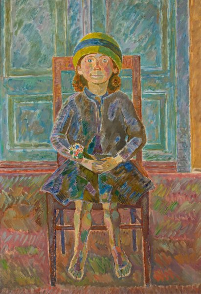 Main Product Photo of Staszka  Painting by Zygmunt Waliszewski