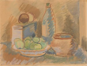 Still life by Zygmunt Waliszewski Oil Painting