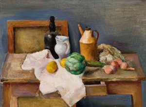Still life by Zygmunt Waliszewski Oil Painting