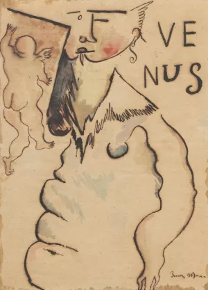 Venus by Zygmunt Waliszewski Oil Painting